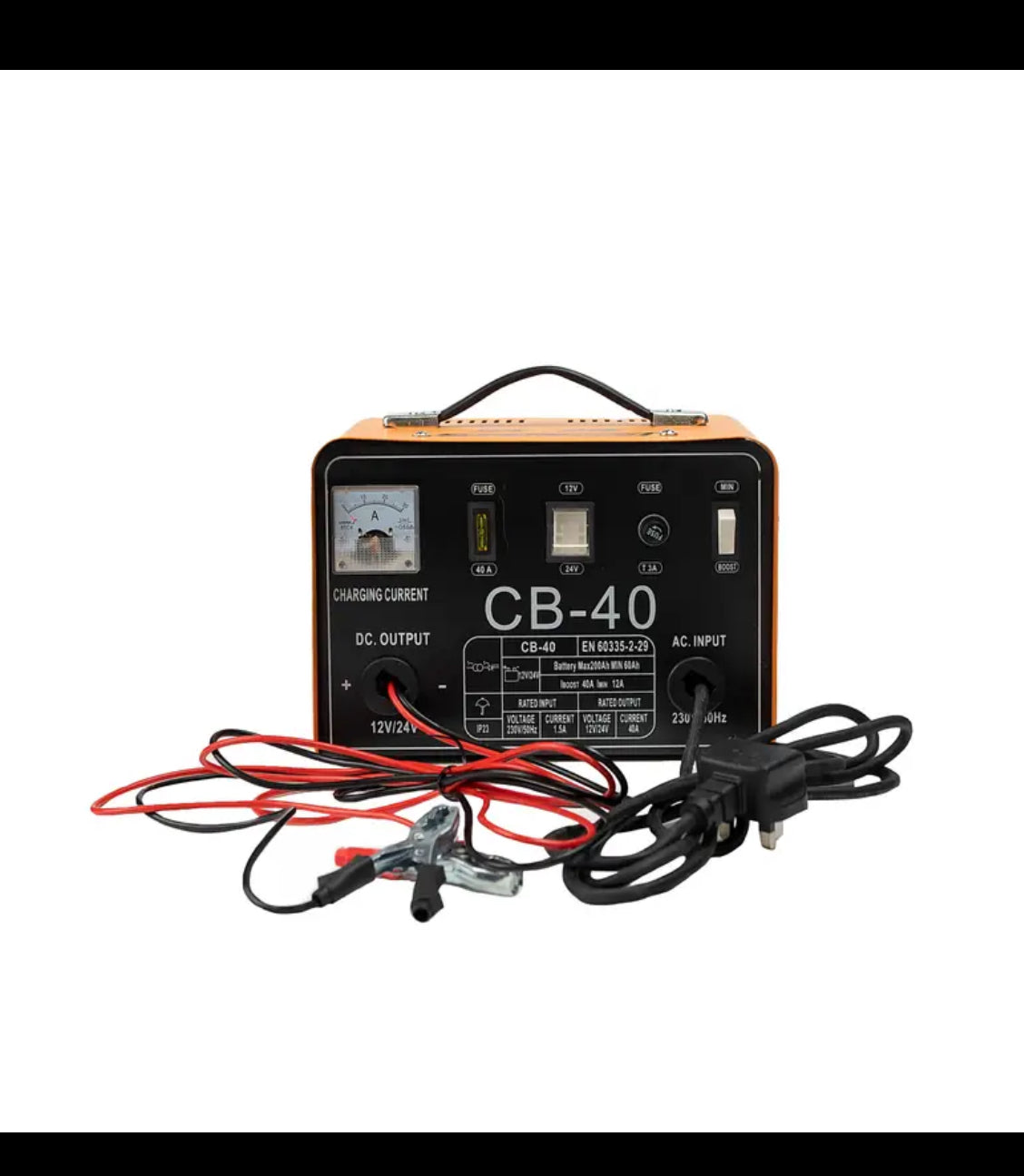 12V/24V Heavy Duty Battery Charger