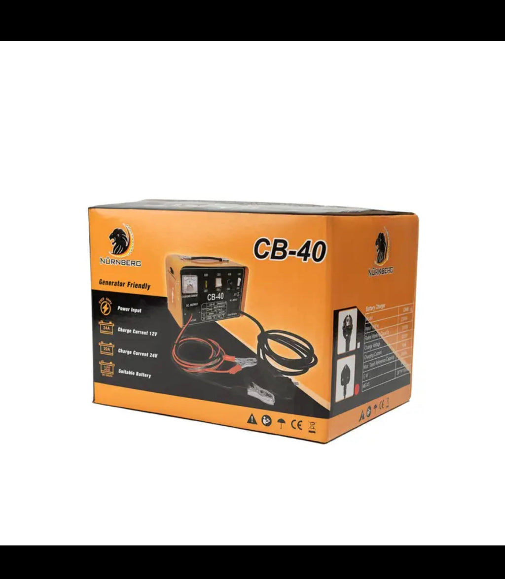 12V/24V Heavy Duty Battery Charger